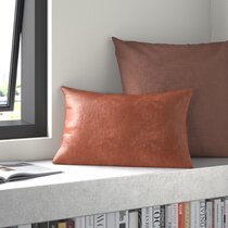 Leather pillows hot sale for sale